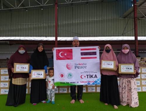 TİKA’dan Tayland’da Müslüman Ailelere Gıda Yardımı